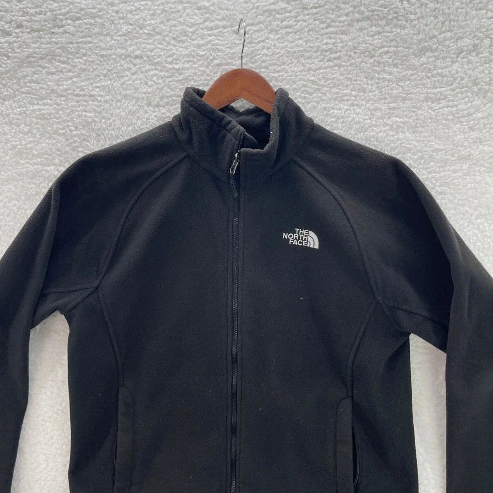 The North Face Jacket Mens Medium Black Fleece Full Zip Outdoor Gorpcore Hike